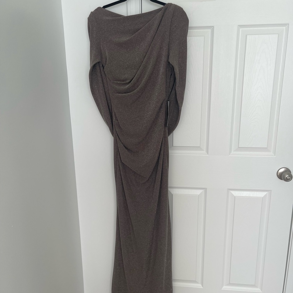 Long sparkly gown NEVER WORN